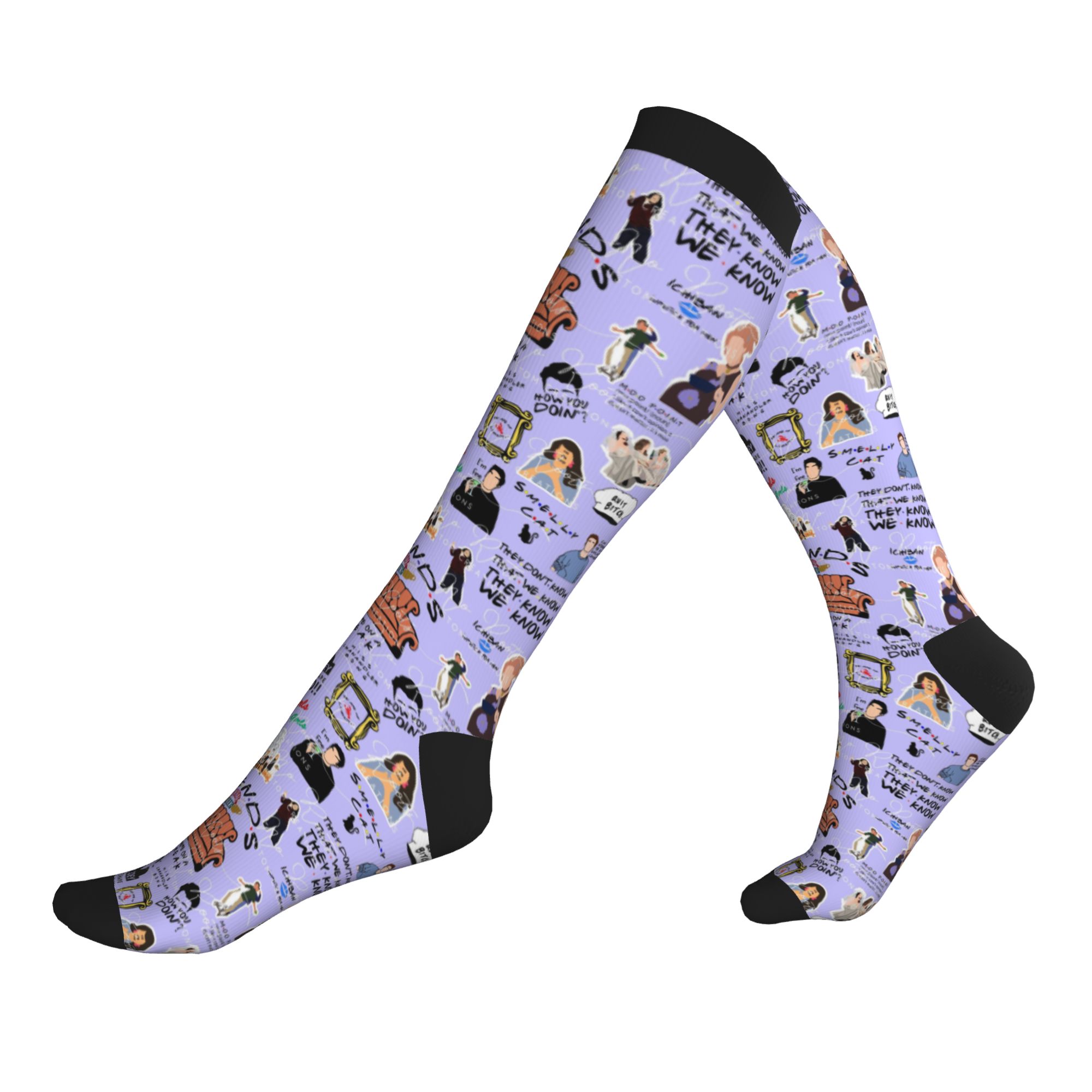 No Show Sock Women - Calcetines deportivos de compresión para hombre