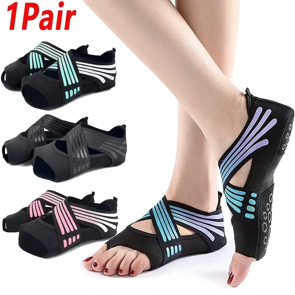 1 Par de Zapatos Profesionales - Grip Sock Yoga reseña y precio