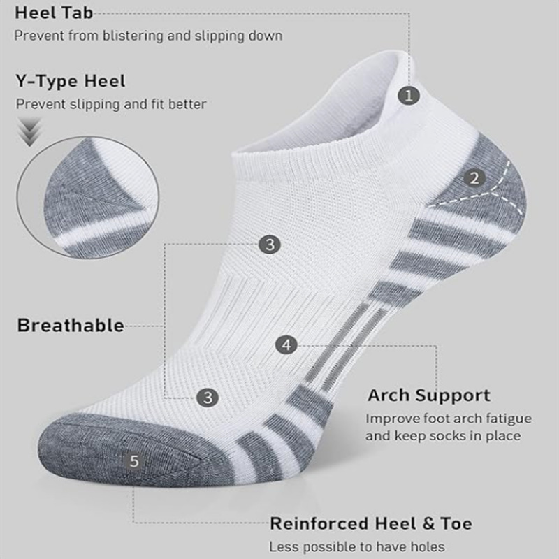 6/24 Pares de Calcetines Depor - No Show Sock Women reseña y precio