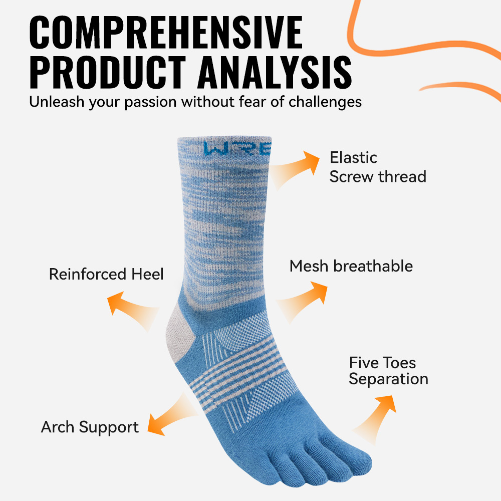 WRELS Calcetines de Senderismo - Wool Hiking Sock reseña y precio