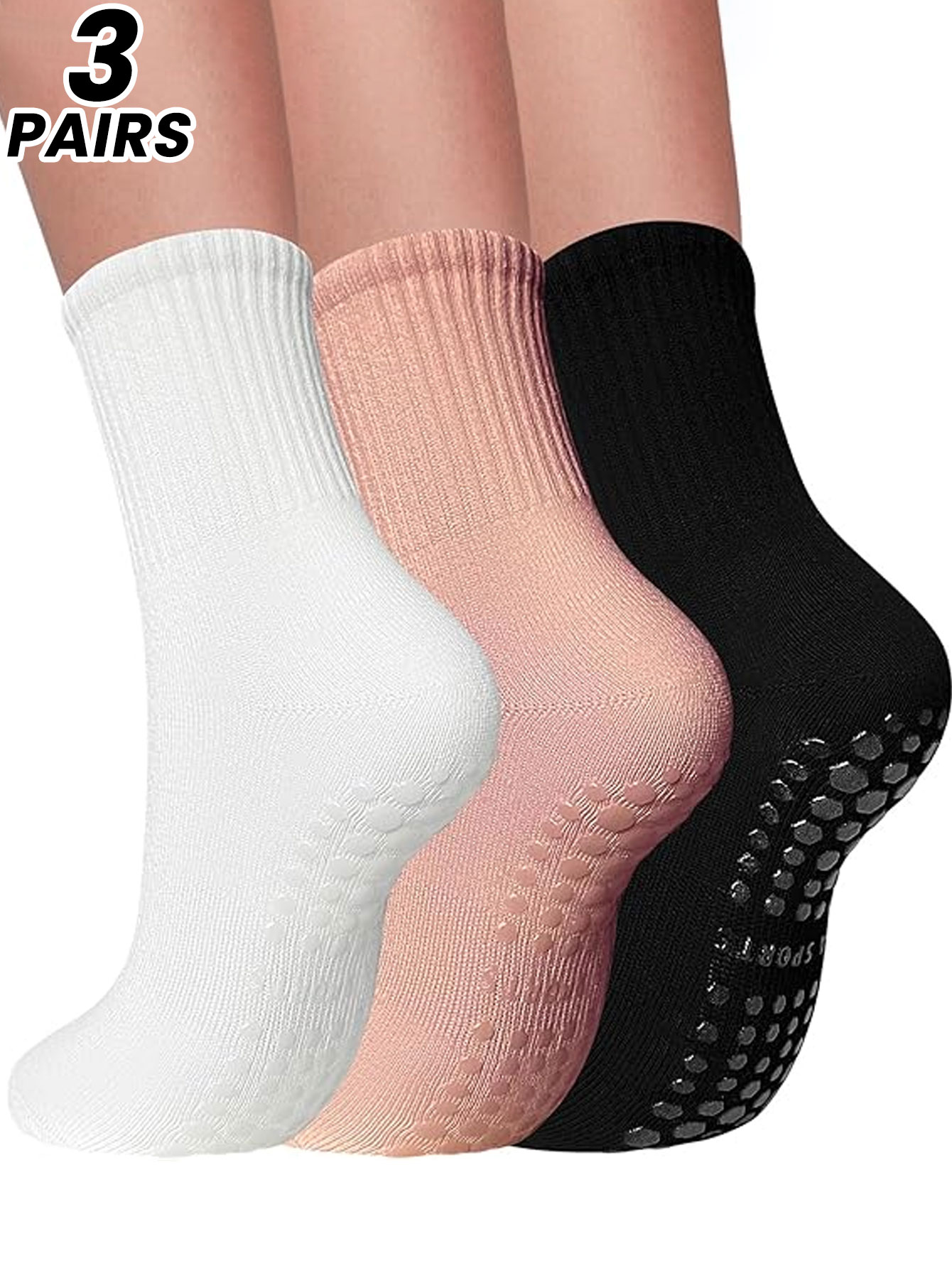 3 pares de calcetines profesio - Grip Sock Yoga reseña y precio